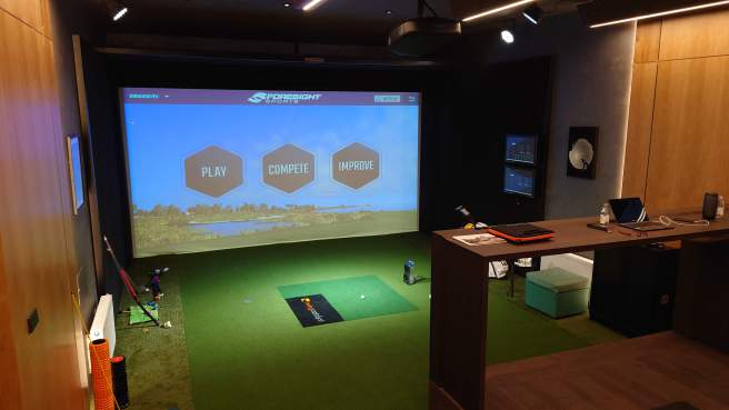 Гольф симулятор, golf simulator